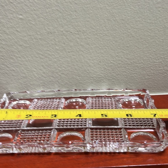 FB Rogers Lead Crystal Sugar/Creamer/Tray Set - Picture 7 of 7